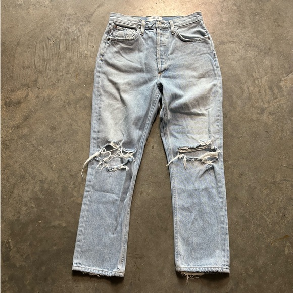 AGOLDE Riley high rise straight crop - Picture 7 of 7